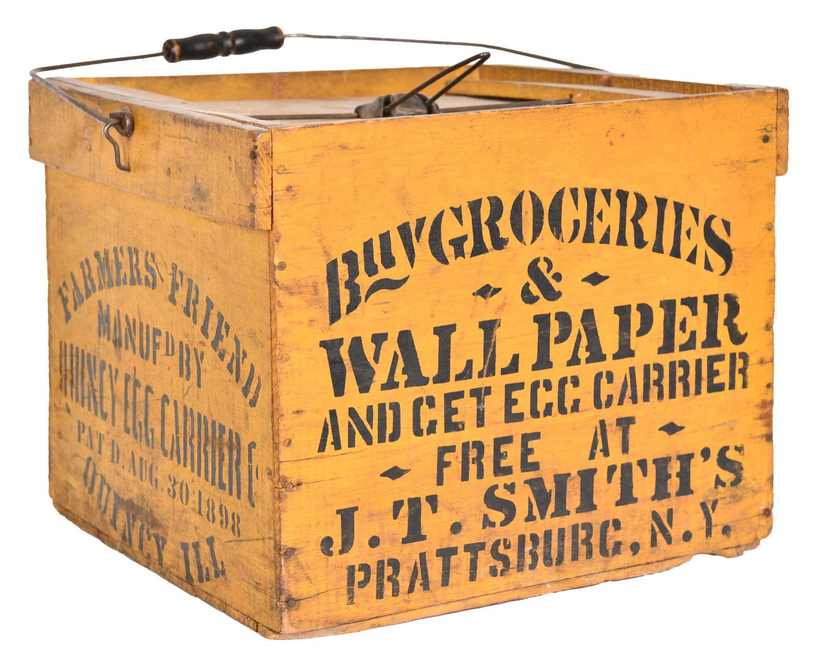 J.T. Smith Wooden Egg Crate (1 of 3)