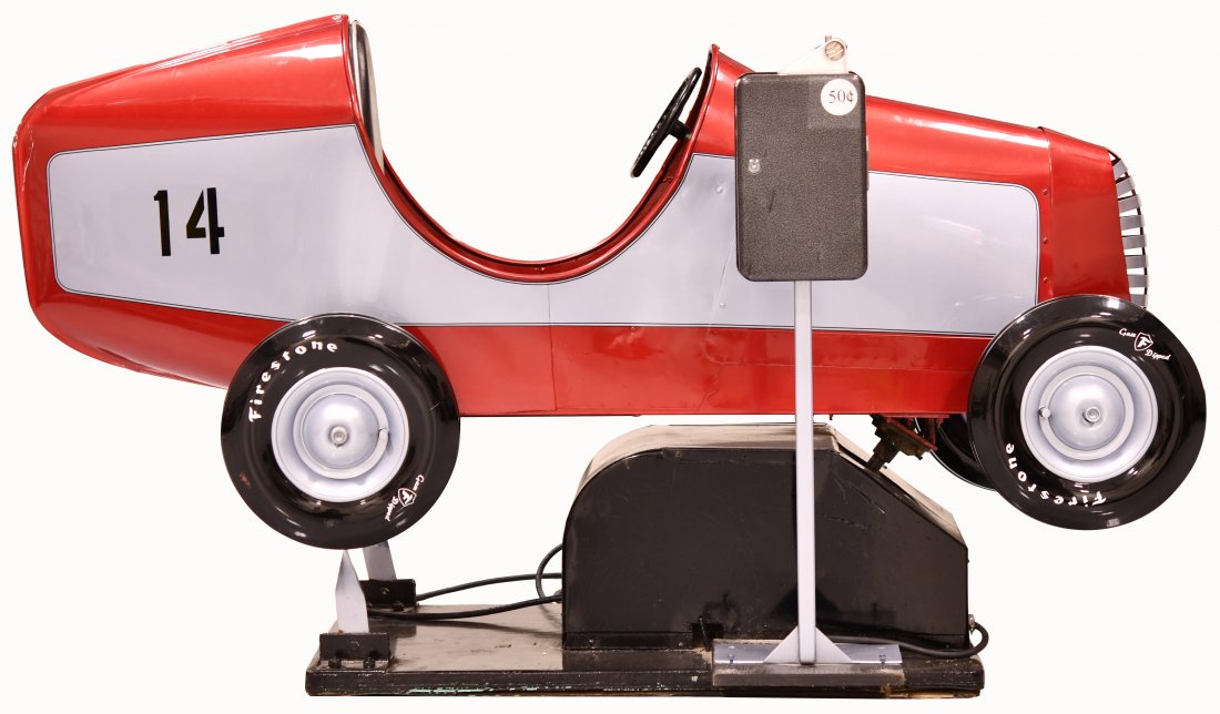 Race Car Coin Op Kiddie Ride (1 of 2)