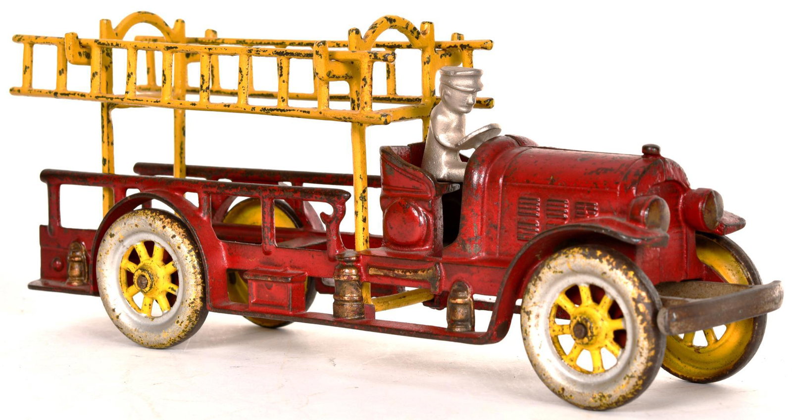 Large Kenton Cast Iron Ladder Truck (1 of 2)