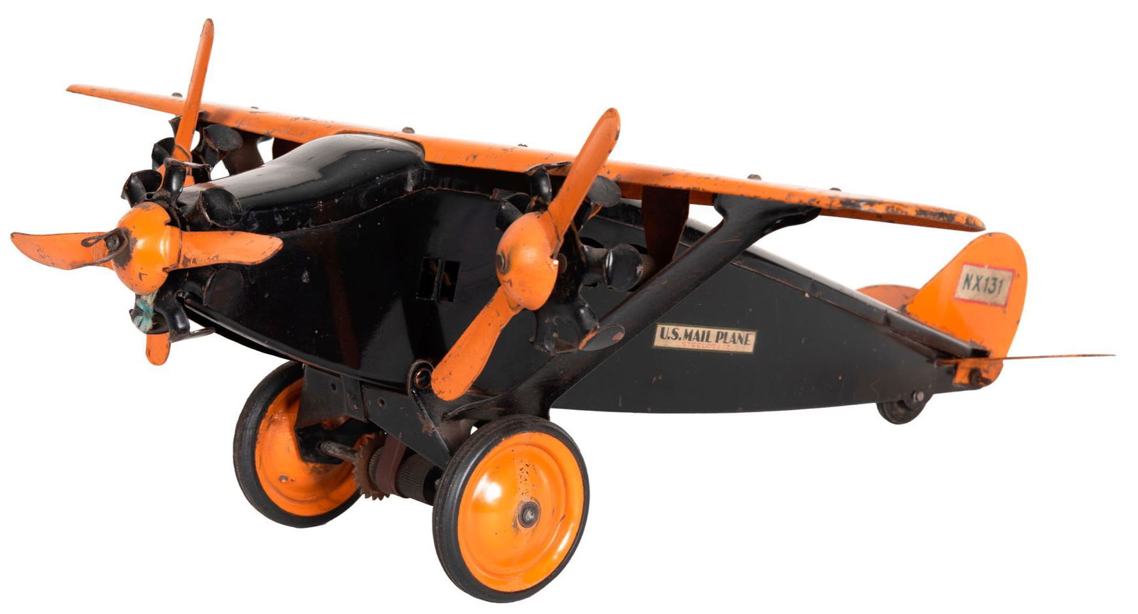 Pressed Steel Steel Craft U.S. Mail Plane Tri-Motor (1 of 4)