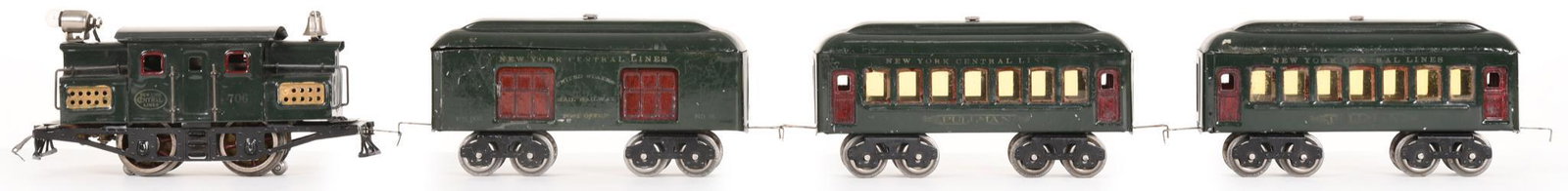 Lionel O Gauge Electric NYC Locomotive Model 706 (type (1 of 2)