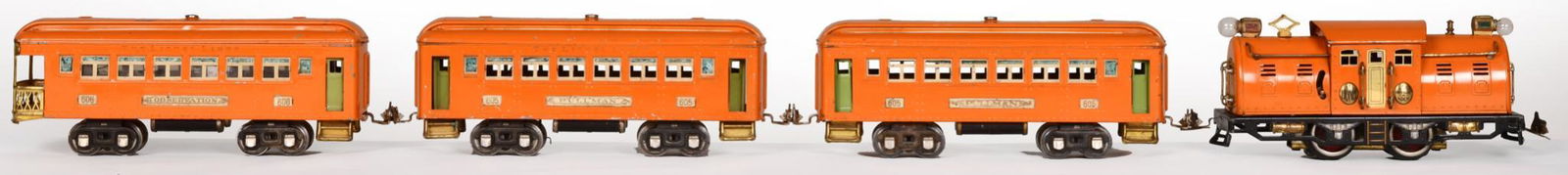 Lionel O Gauge Electric Locomotive Model 4 (type II) (1 of 3)