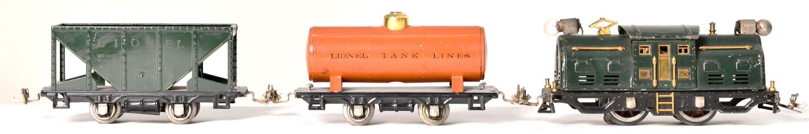 Lionel O Gauge Electric Locomotive Model 250 (type I) (1 of 3)