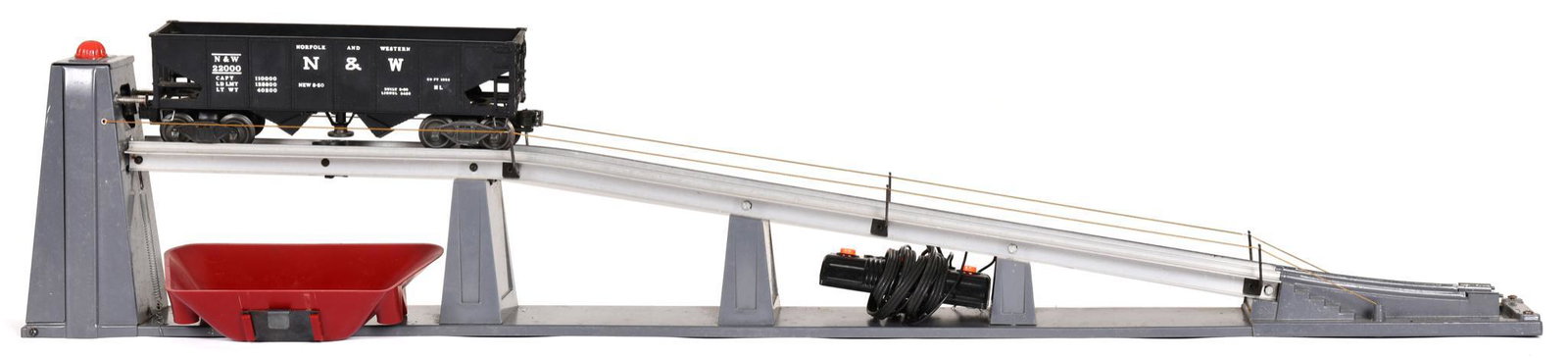 No. 456 Coal Ramp Set w/Hopper Car #3456, NIB (type I) (1 of 1)