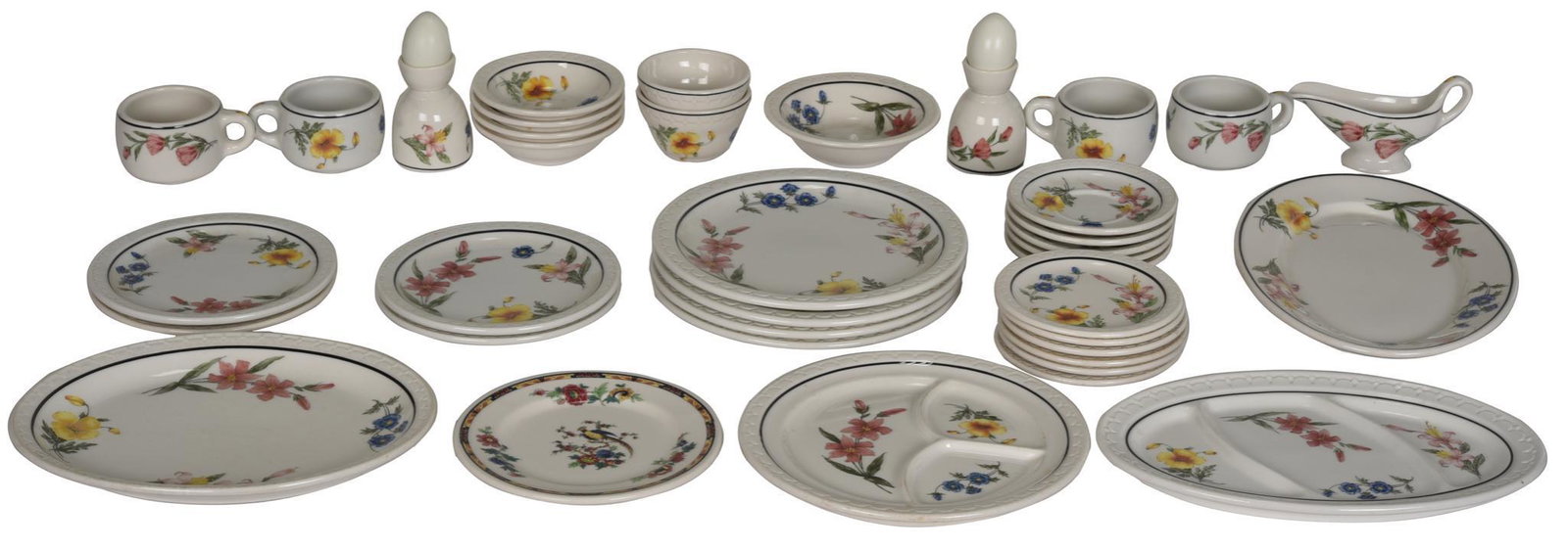Southern Pacific RR "Wild Flowers w/Silver Dinner Ware (1 of 1)
