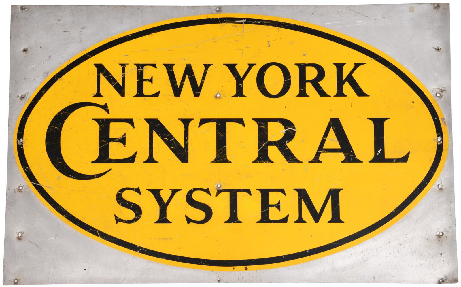 New York Central System Metal Sign (1 of 1)