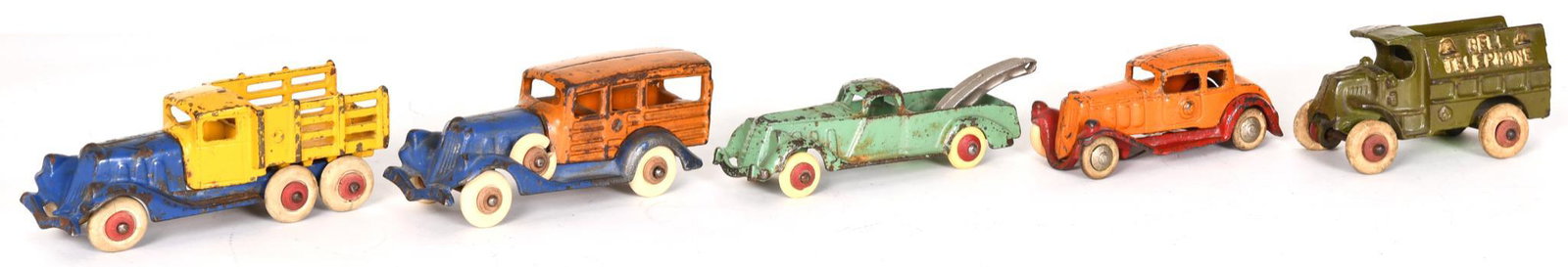 5-Hubley Cast Iron Vehicles (1 of 2)