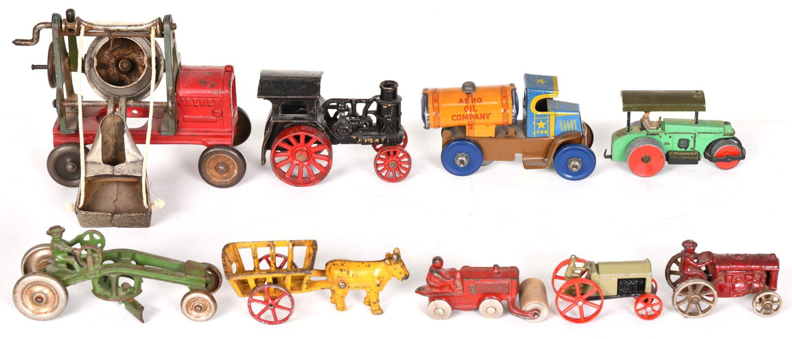 Box lot of Cast Iron Toys (1 of 1)