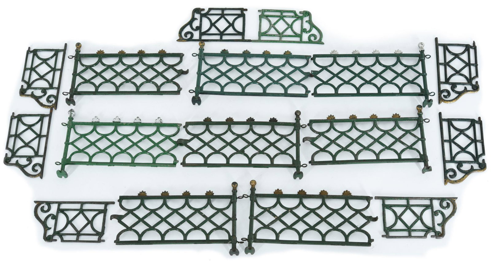 4-Kenton Ornate Cast Iron fencing sets (1 of 1)