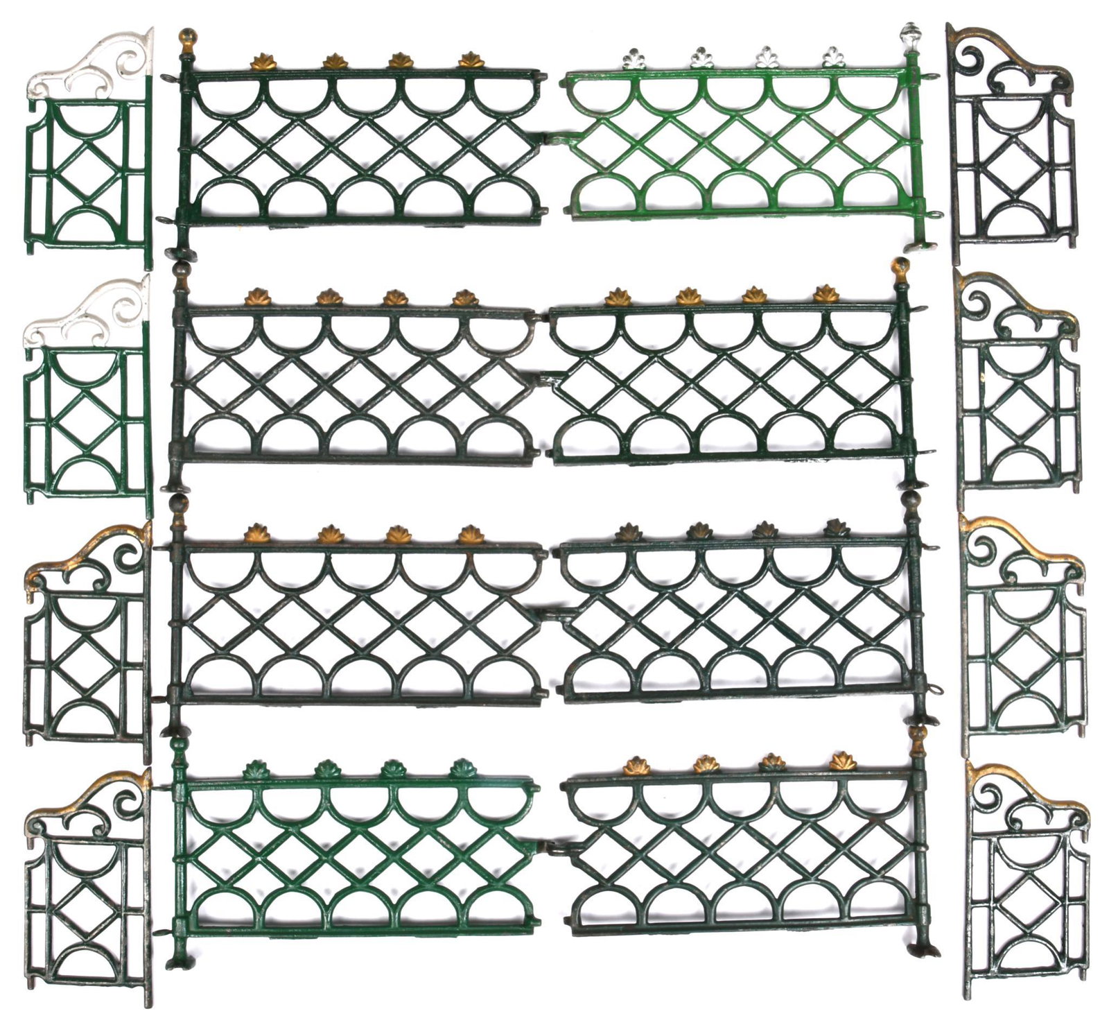 4-Kenton Ornate Cast Iron fencing sets (1 of 1)