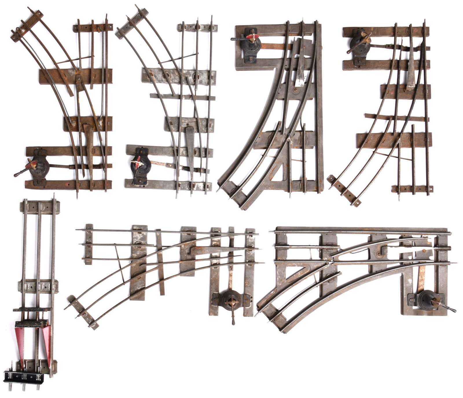 6-Early Lionel Switch Track & Bumper (1 of 1)