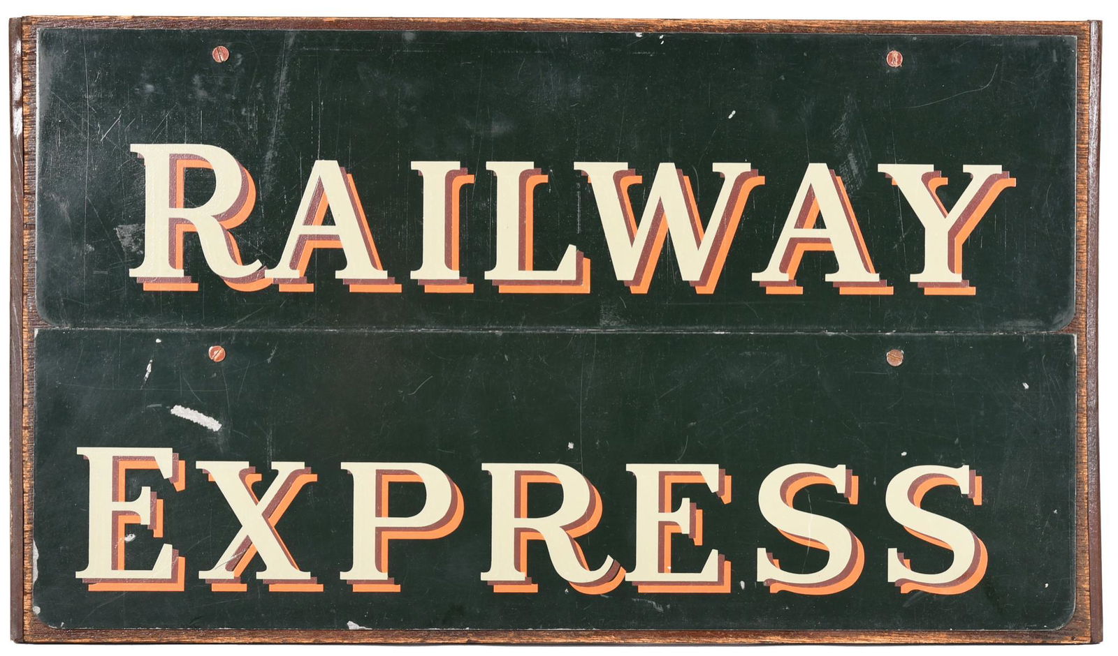 Railway Express Metal Signs (1 of 2)