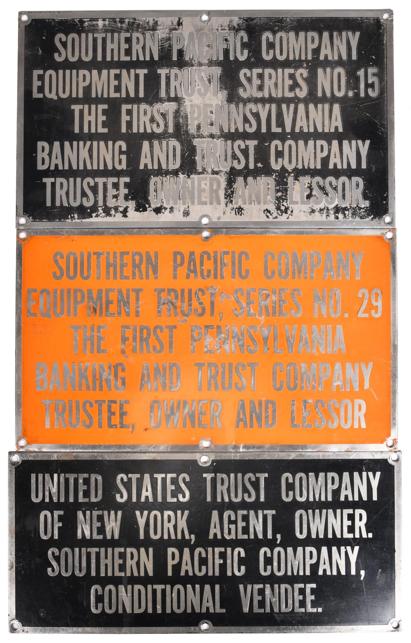 3-Southern Pacific Metal Sign (1 of 1)