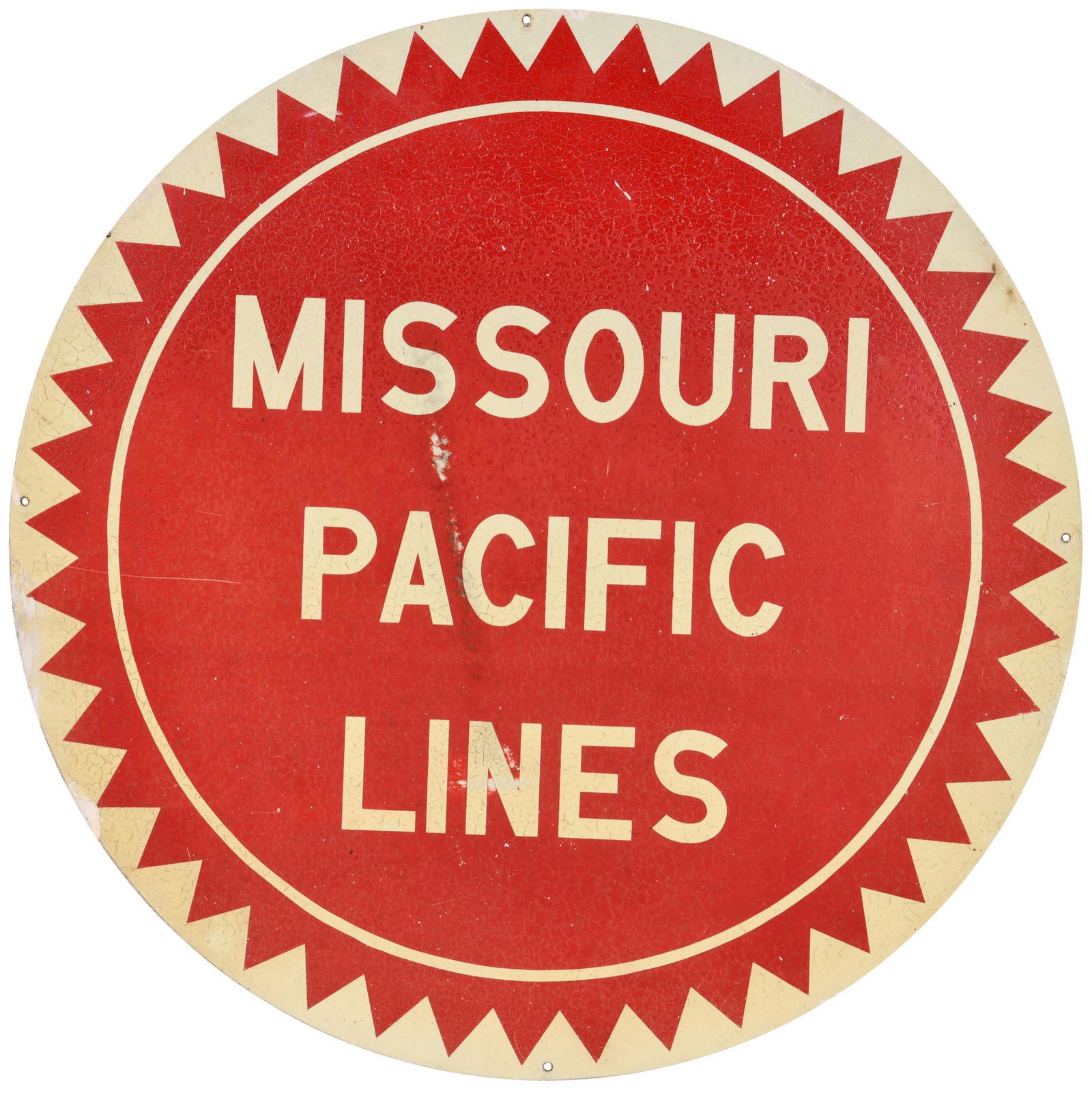 Missouri Pacific Lines Metal Sign (1 of 1)