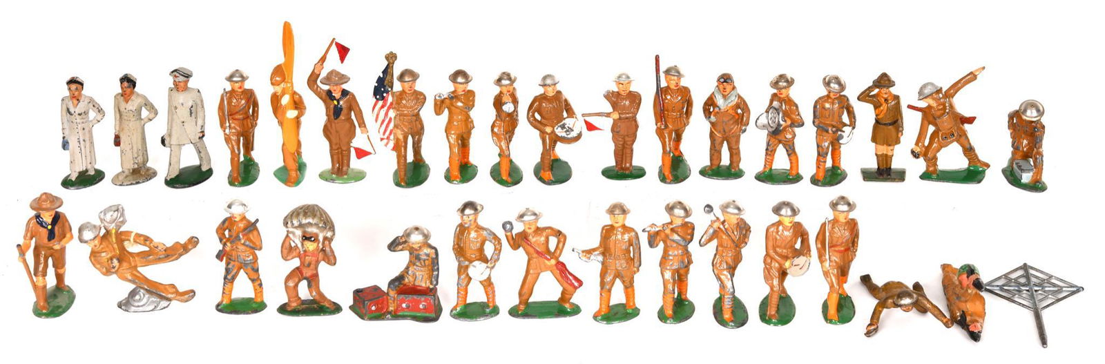 40+ Lead Barclay Manoil Toy Soldiers (1 of 1)