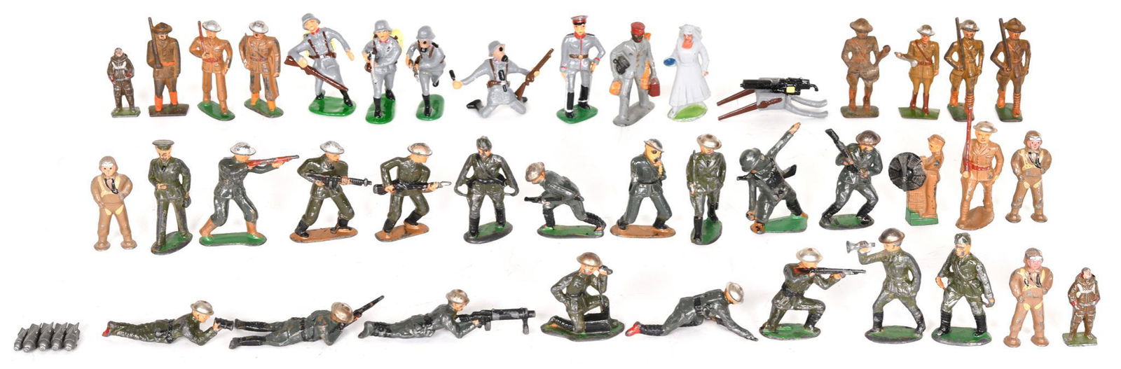 40+ Metal & Lead Toy Soldiers (1 of 1)