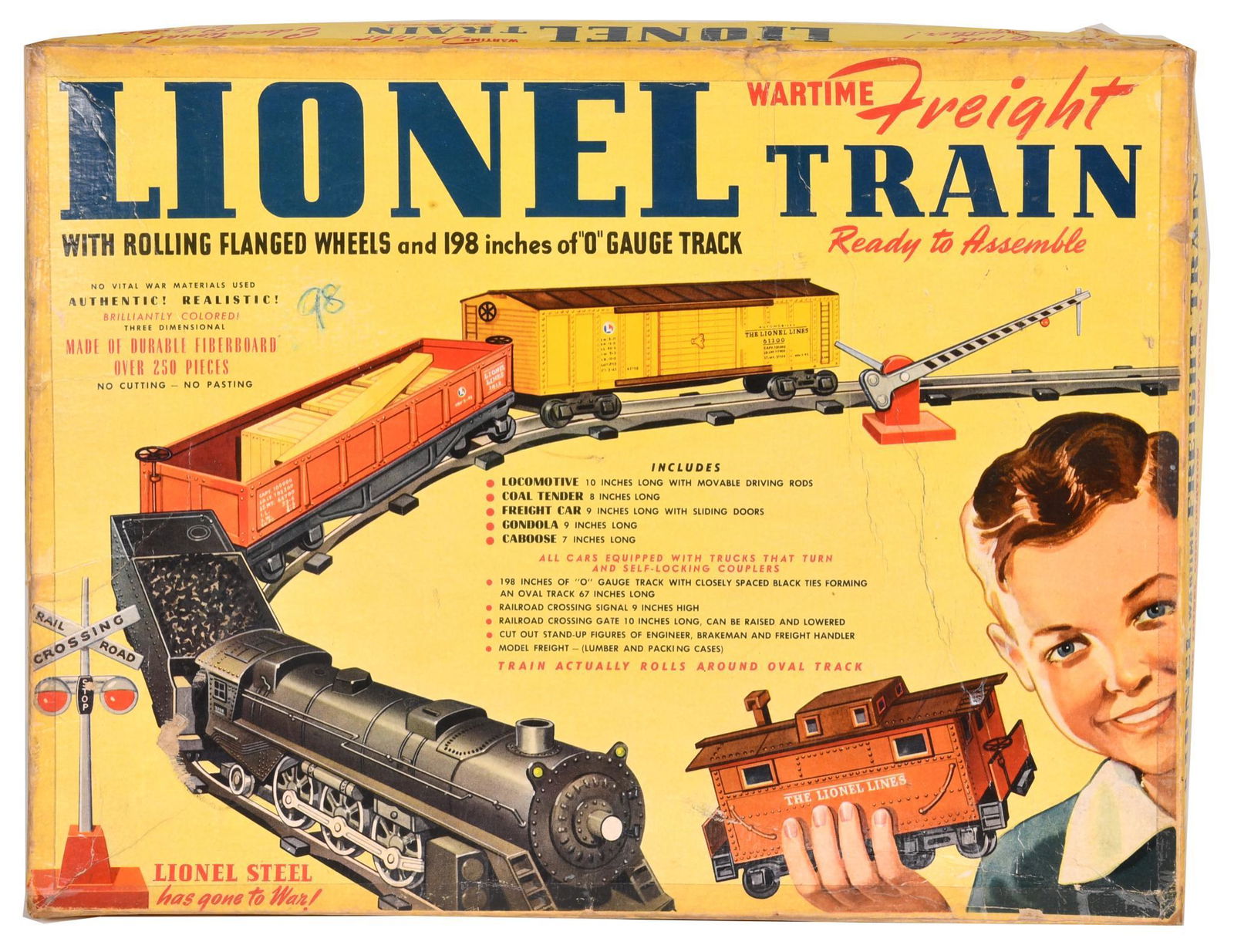 Lionel Wartime Freight Train "Ready to Assemble" #50 (1 of 1)