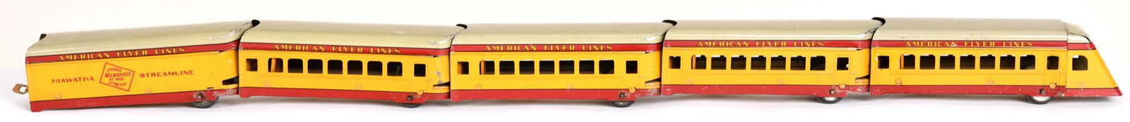 American Flyer Hiawatha Pre-War O-Gauge Passenger Set (1 of 1)