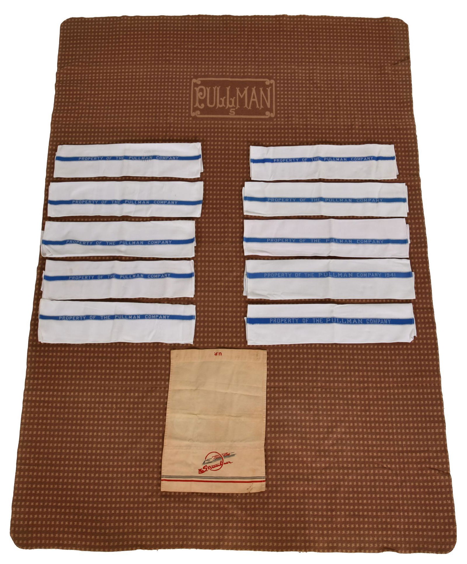 Pullman Wool Blanket and Several Hand Towels (1 of 1)