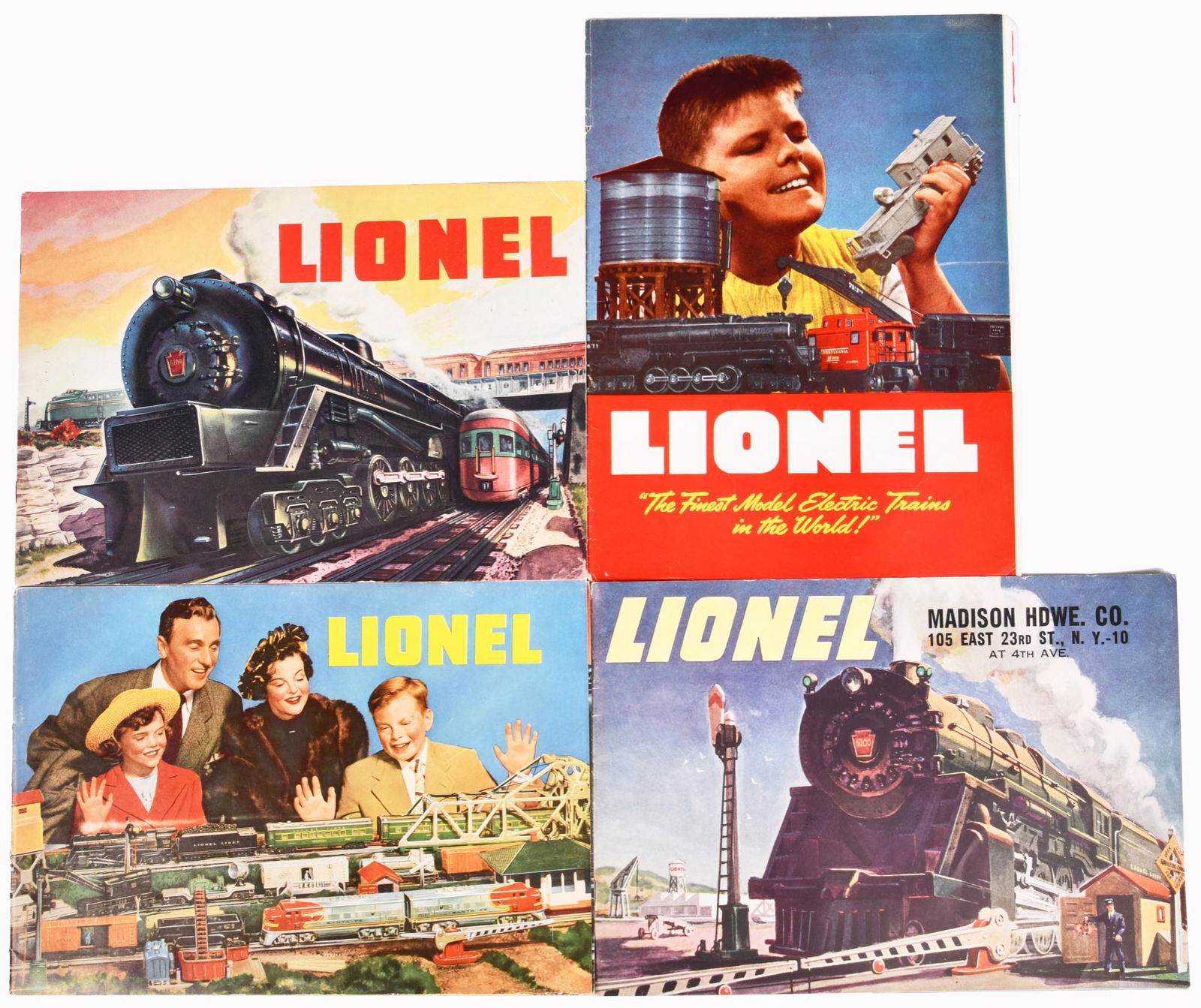 4-Lionel Catalogs 1946, 1947, 1948 & 1949 (1 of 1)