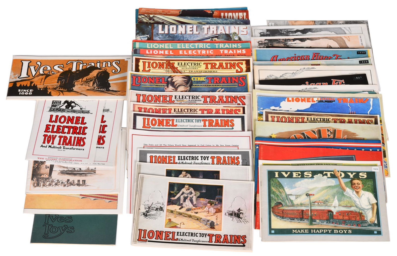 33 Lionel, American Flyer & Ives Reproduction Catalogs (1 of 1)