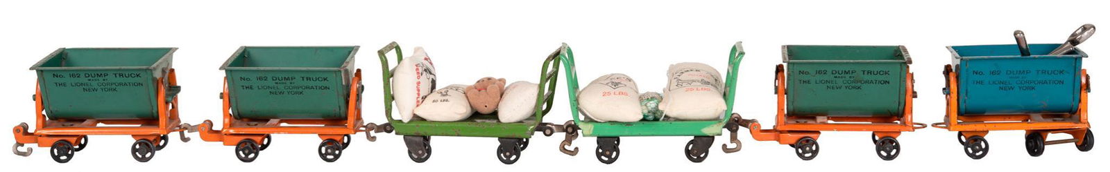 Box lot of Lionel Depot Dump Carts, Carts and Arcade (1 of 1)