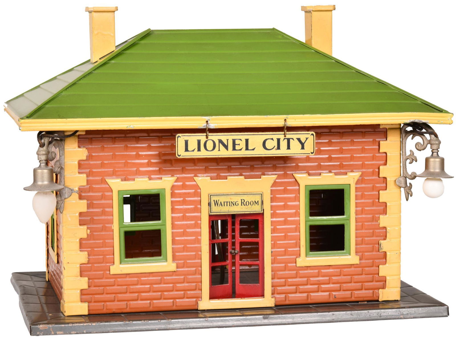 Lionel 124 Station Waiting Room (type I)(1920-1930) (1 of 2)