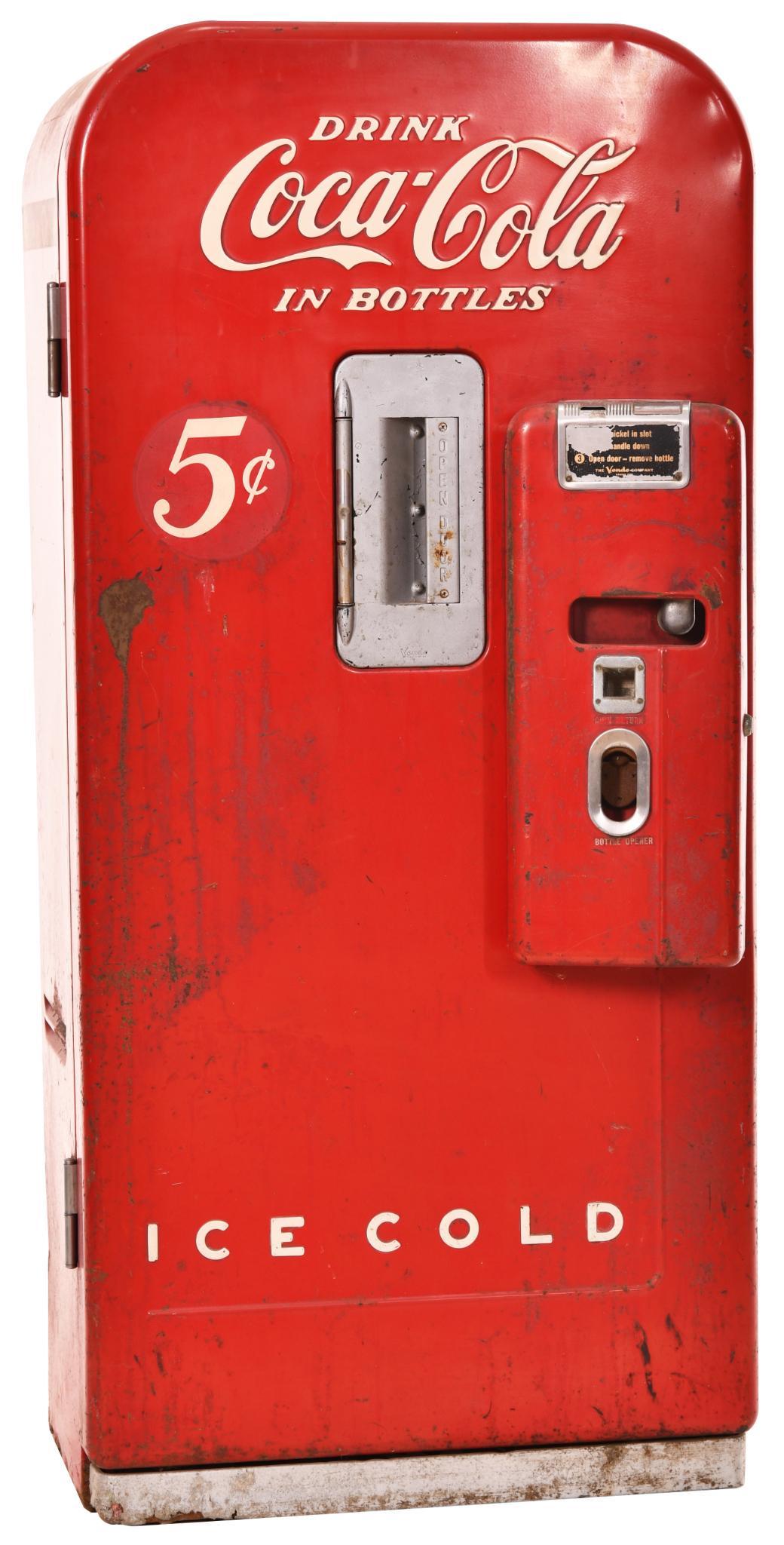 Vendo Upright Coca-Cola Coin-op Vending Machine (1 of 3)