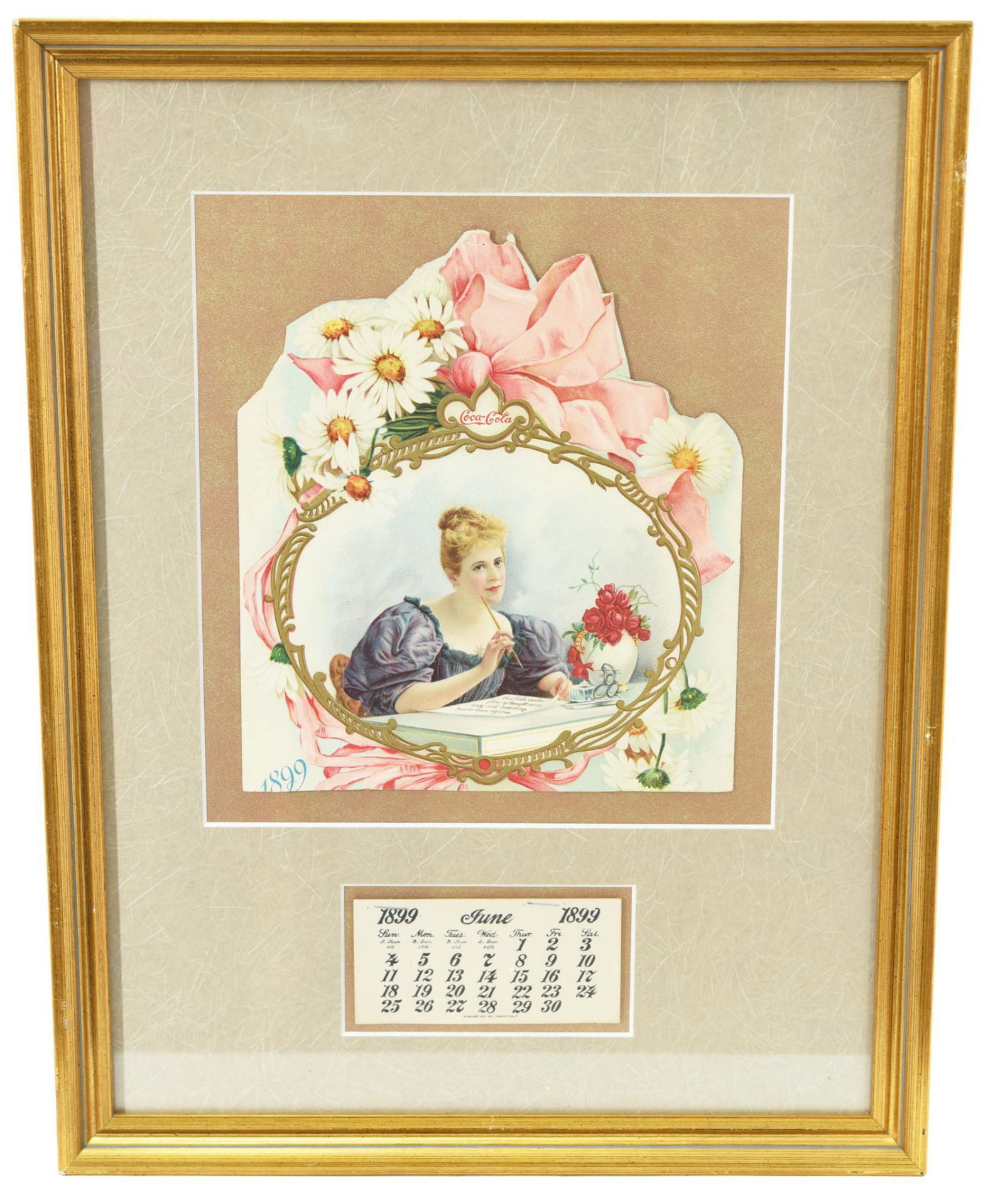 1899 Coca-Cola Calendar (1 of 1)