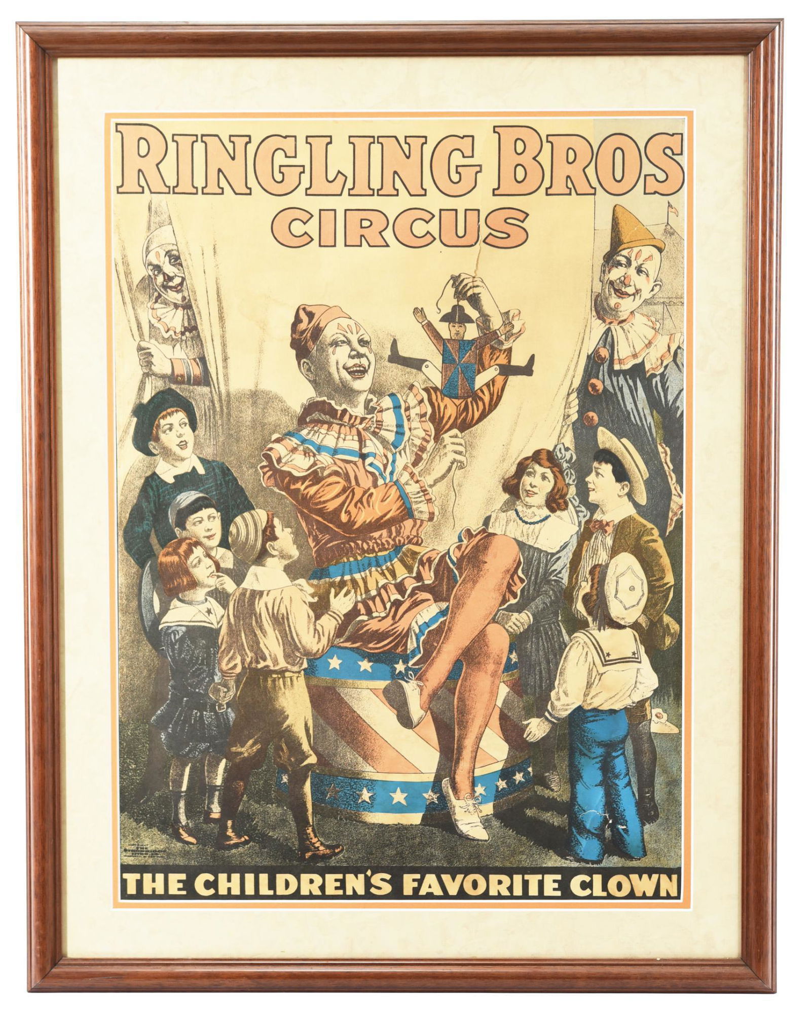 Ringling Bros Circus "The Children's Favorite Clown"