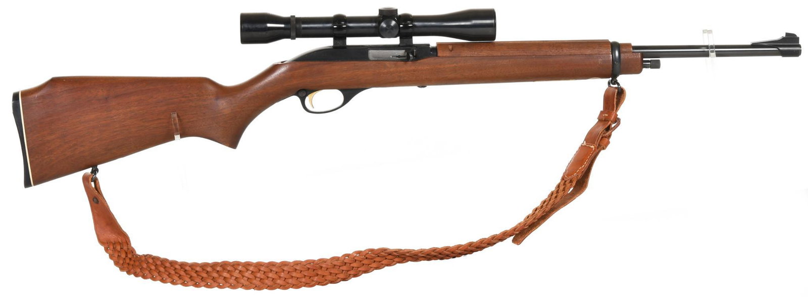 Marlin model 99-M1 22 LR caliber semi auto rifle S# 68: Nice used carbine with a weaver Marksman 4X scope