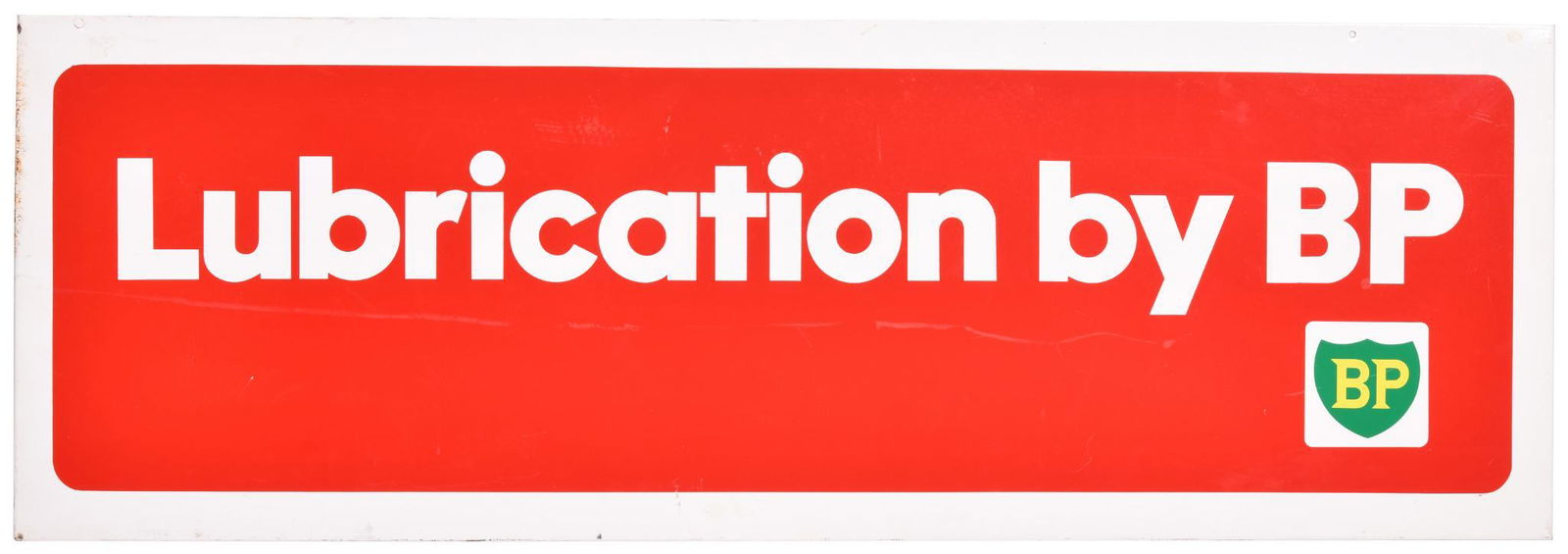 Lubrication By BP Metal Sign (1 of 2)