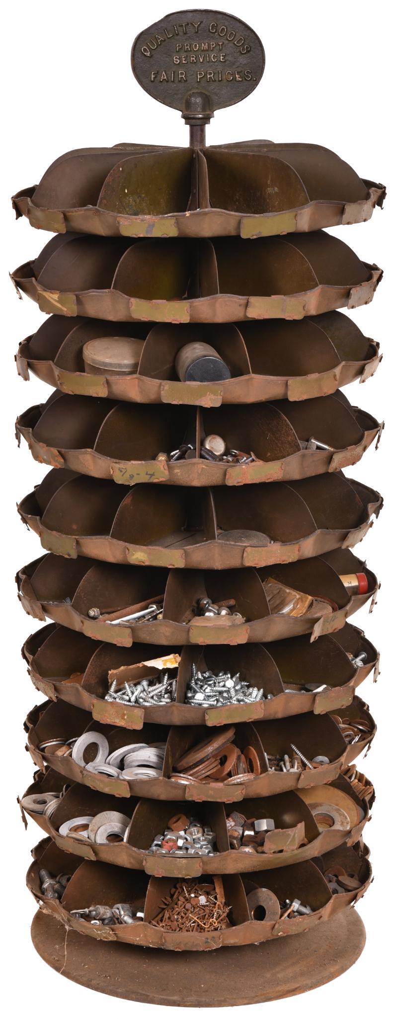 Revolvo Steel Equipment Country Store Hardware Display (1 of 2)