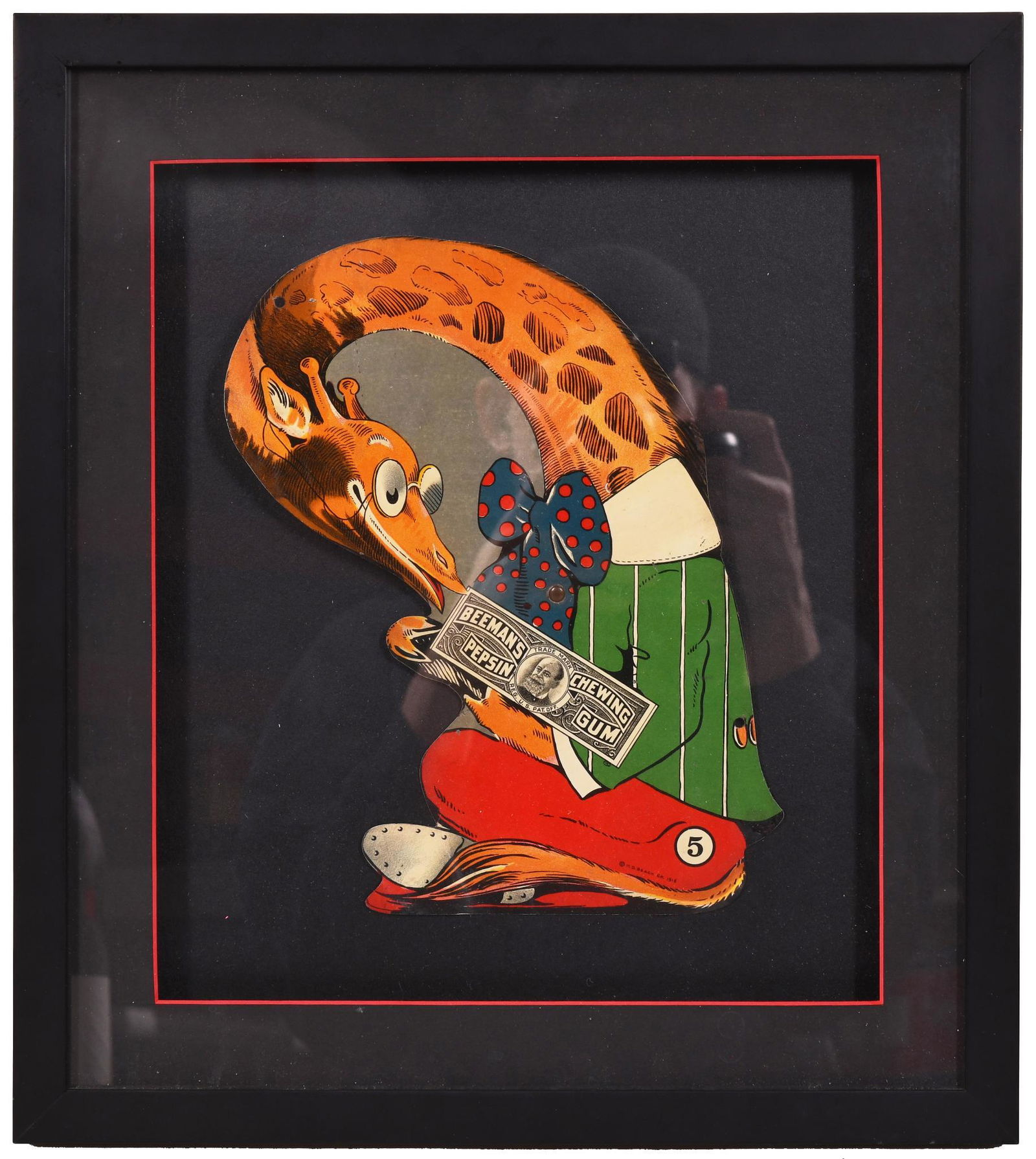 Beemas Pepsin Chewing Gum Metal Sign (1 of 2)