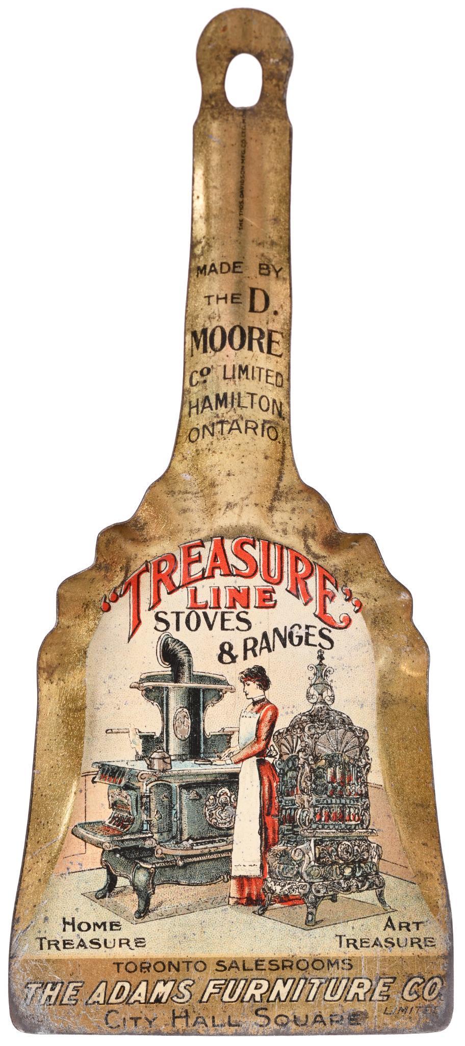 Treasure Line Stoves & Ranges Metal Advertising (1 of 2)