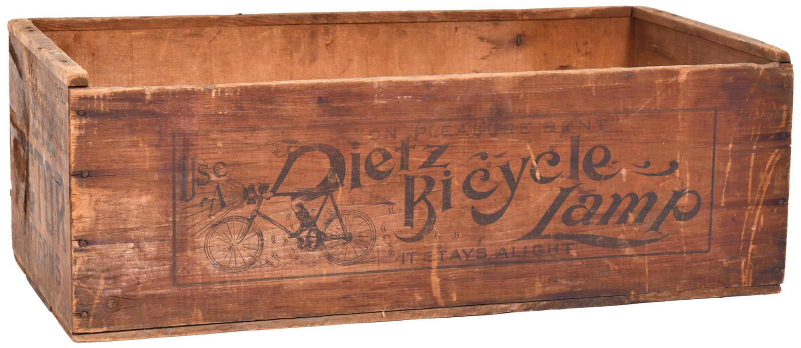 Dietz Bicycle Lamps Wood Box (1 of 2)