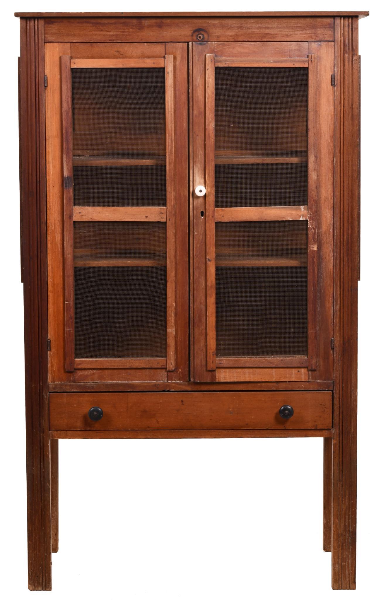 Screen Wire Pie Safe Cabinet (1 of 2)