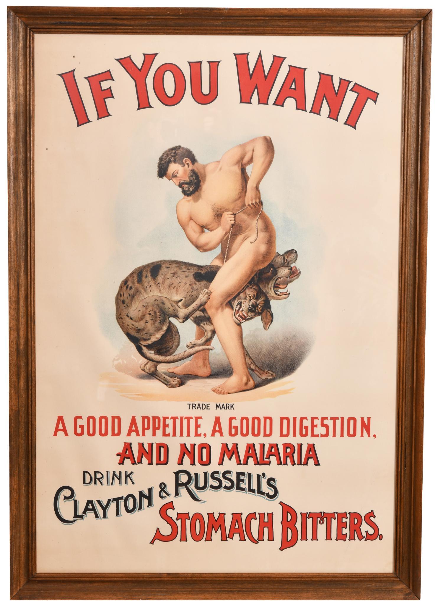 Drink Clayton & Russell's Stomach Bitters Poster (1 of 1)