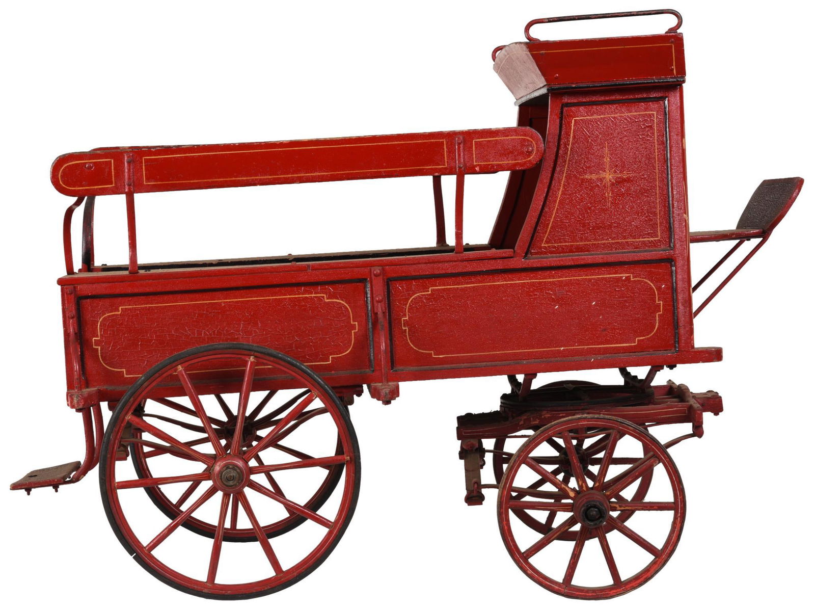 Goat or Dog Child's Buck Board Wagon (1 of 4)