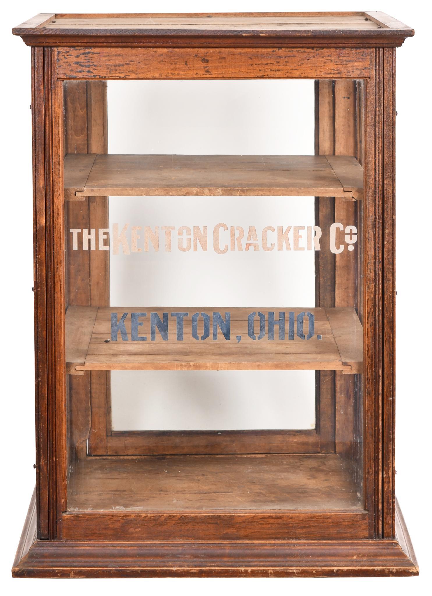 Oak Counter-Top Showcase w/Kenton Crackers (1 of 1)