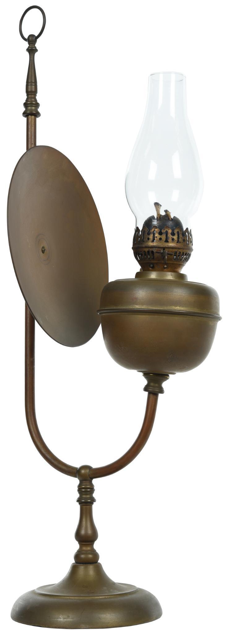 Brass Surgeon's Lamp by Scott Lamp Co. San Francisco, (1 of 3)
