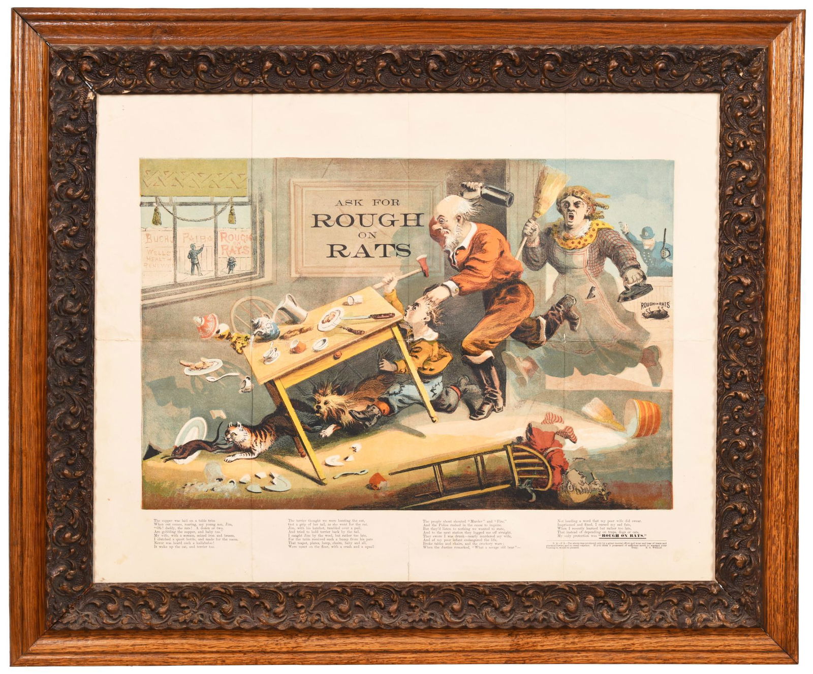 Ask for Rough On Rats Framed Print (1 of 2)