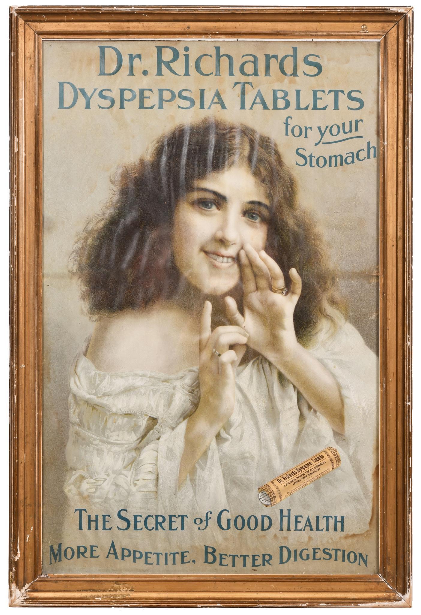 Dr. Richards Dyspepsia Tablets Framed Print (1 of 2)