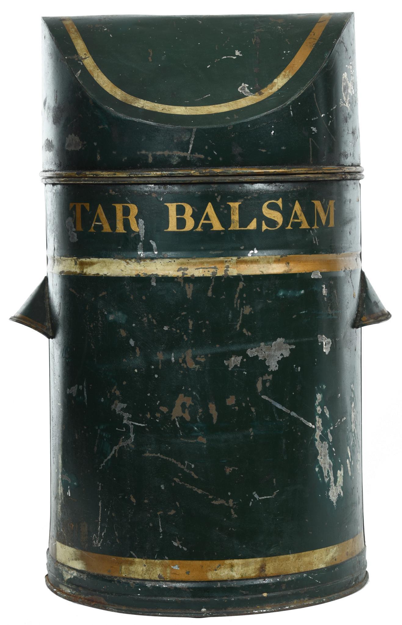 Tar Balsam Metal Container (1 of 3)