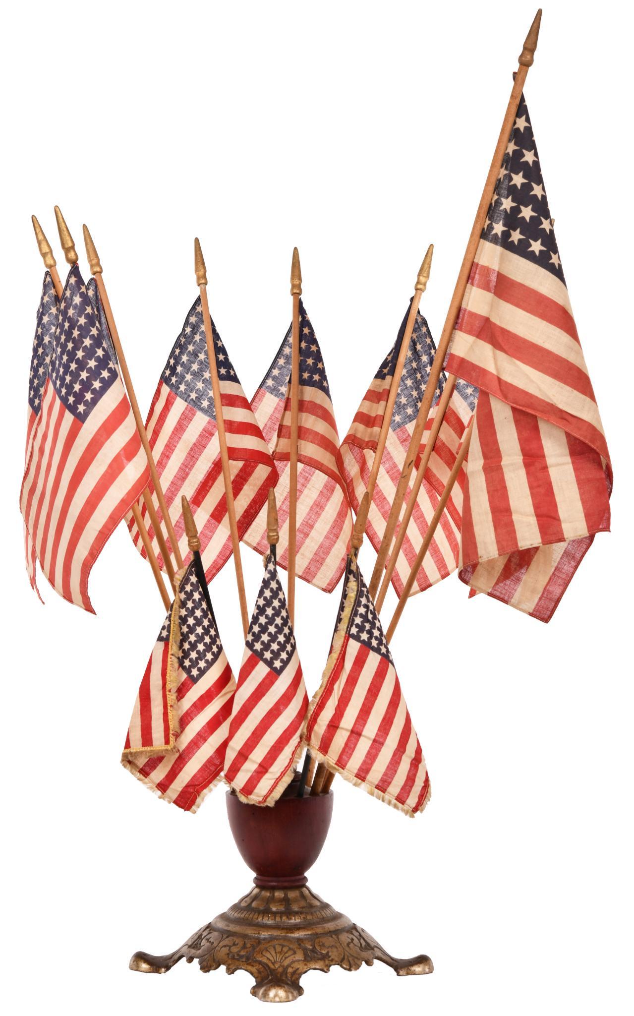 Flag Display with 12-48 Star Flags (1 of 1)