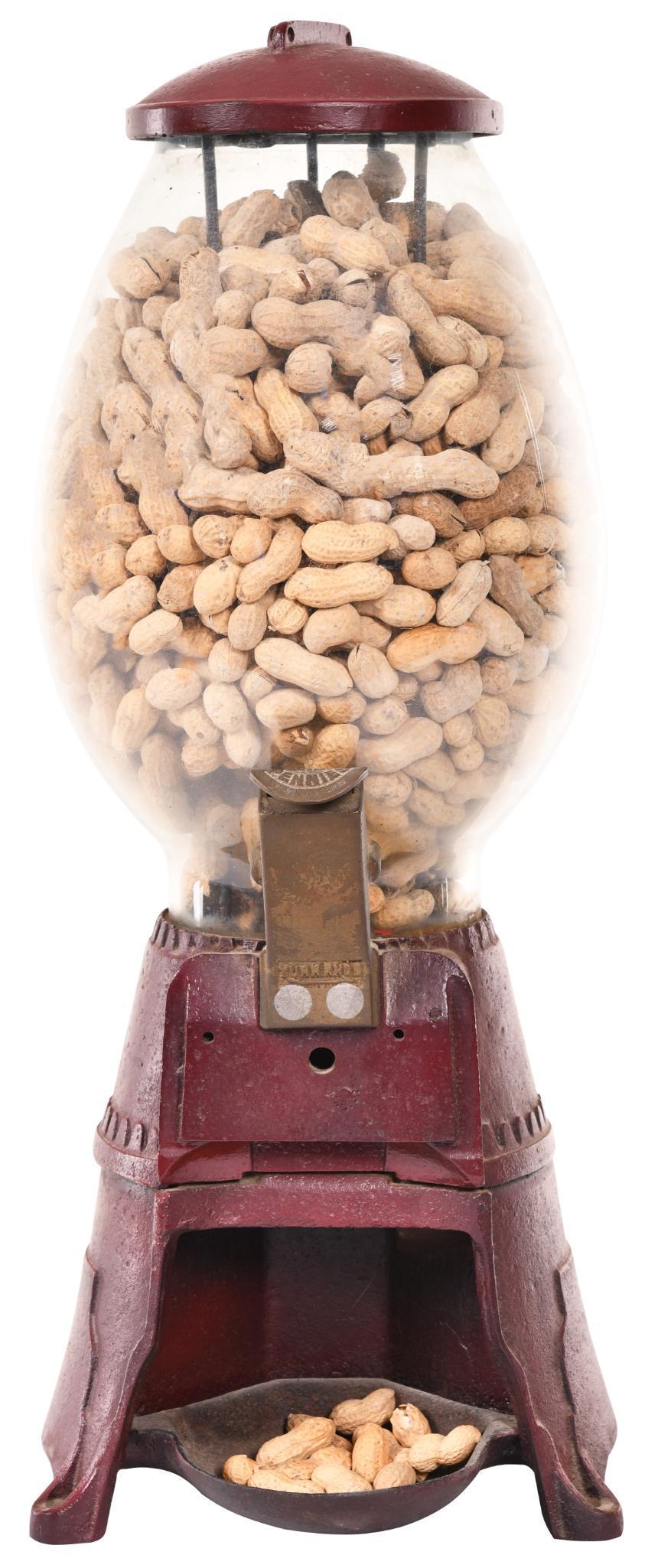 Advance Climax Style Cast Iron Peanut Vending Machine (1 of 2)