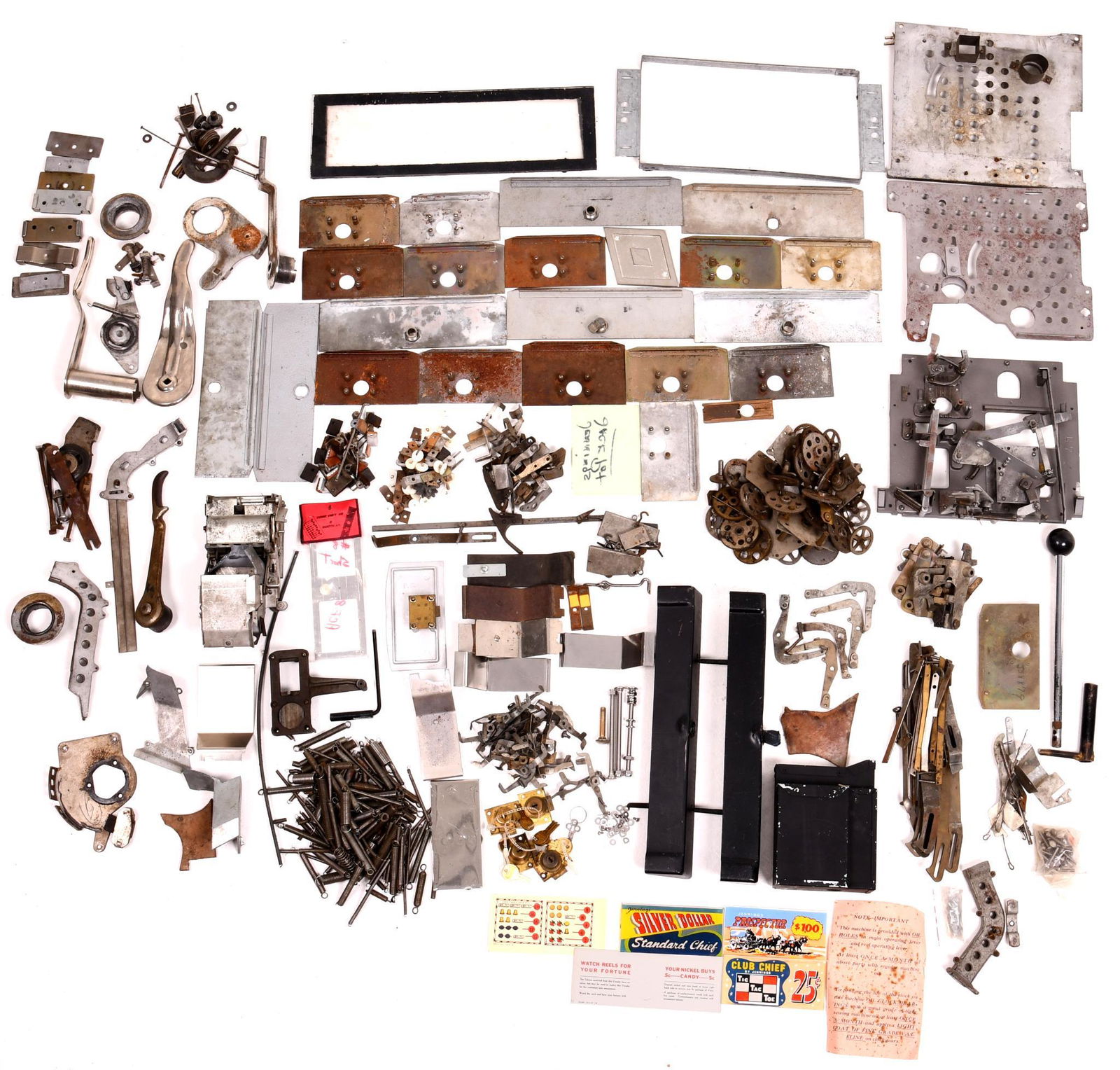 Large Lot Of Miscellaneous Slot Machine Parts (1 of 1)
