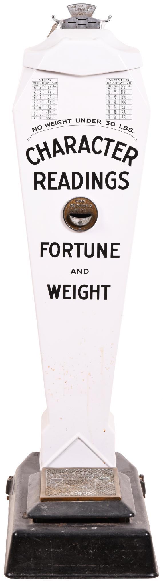 American Scale MFG. Co. 1 Cent Fortune And Weight (1 of 5)