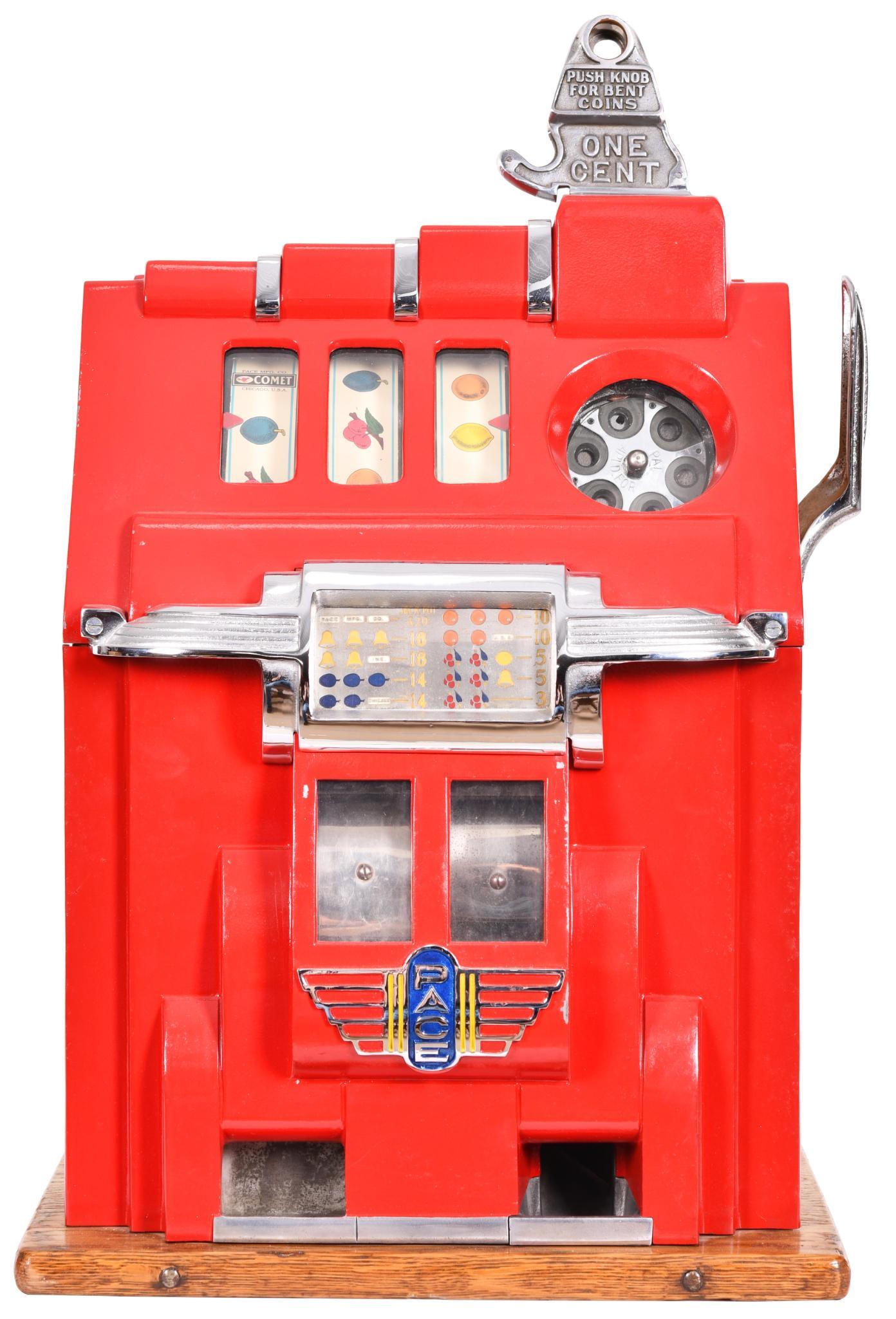 Pace 1 Cent Slot Machine (1 of 6)