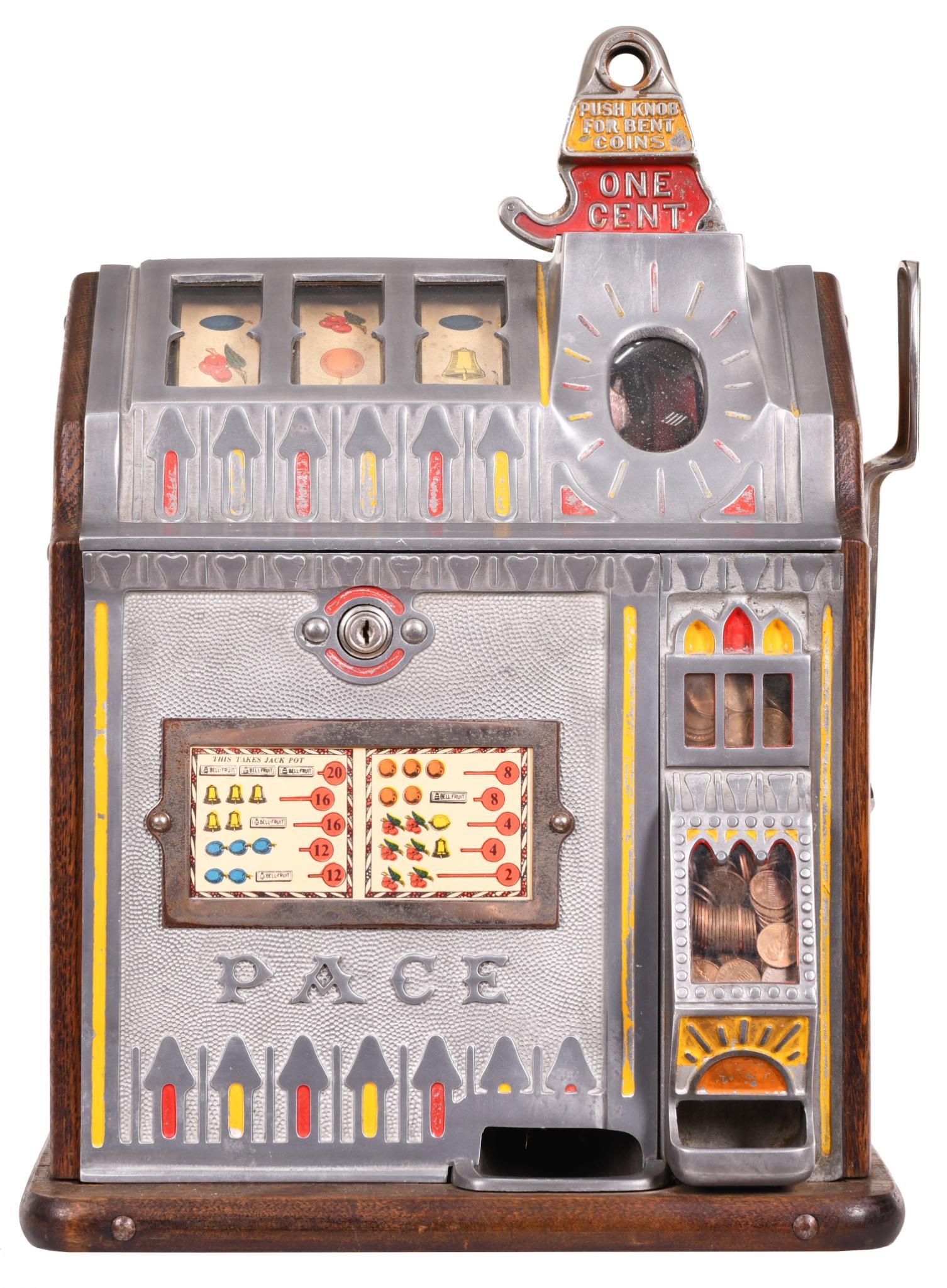Pace 1 Cent Bantam Slot Machine (1 of 7)